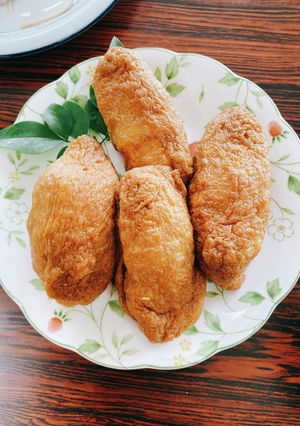黒酢いなり-レシピのメイン写真
