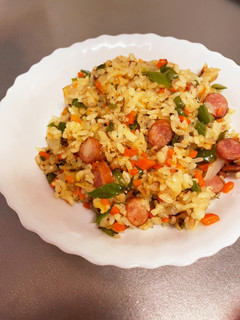 野菜カレー炒飯-レシピのメイン写真
