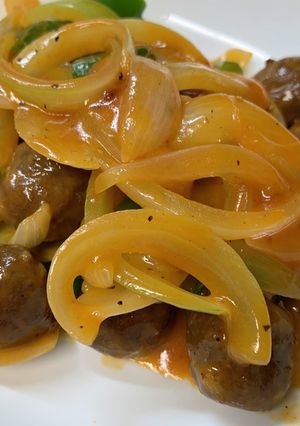 ミートボールで簡単おかず-レシピのメイン写真
