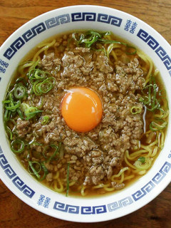少子中華そば(ひき肉中華そば)-レシピのメイン写真