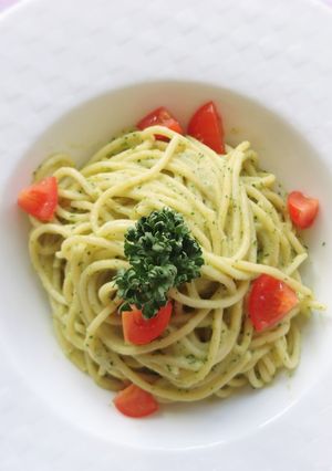 パセリのクリームパスタ【ＪＡほこた】-レシピのメイン写真