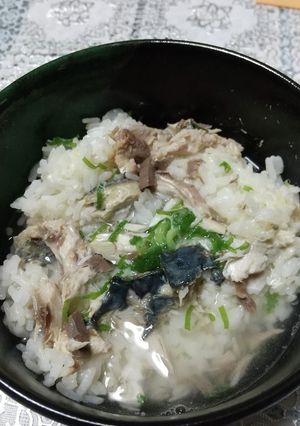 塩さばde茶漬け-レシピのメイン写真