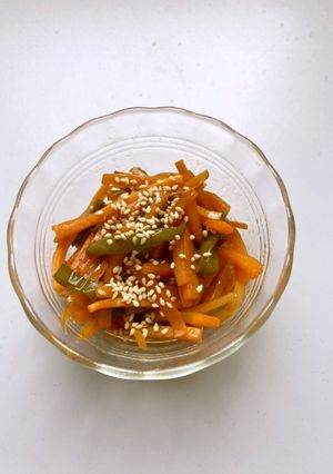 サボテンとにんじんのきんぴら-レシピのメイン写真