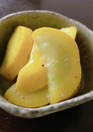 簡単　レモン風味✨ズッキーニの塩麹漬け-レシピのメイン写真
