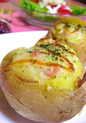 まるごとポテトのチーズ焼き-レシピのメイン写真
