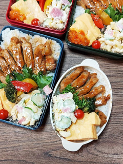 家族のお弁当!21.6.10-レシピのメイン写真