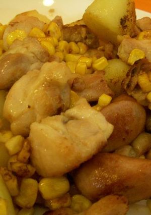 子供が好きな材料で♪　バター炒め-レシピのメイン写真