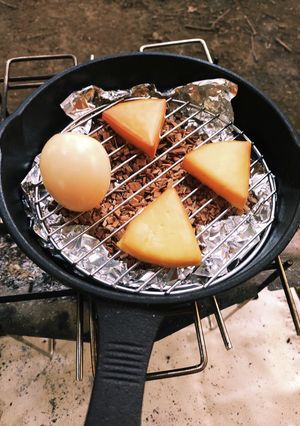 スキレットで燻製-レシピのメイン写真