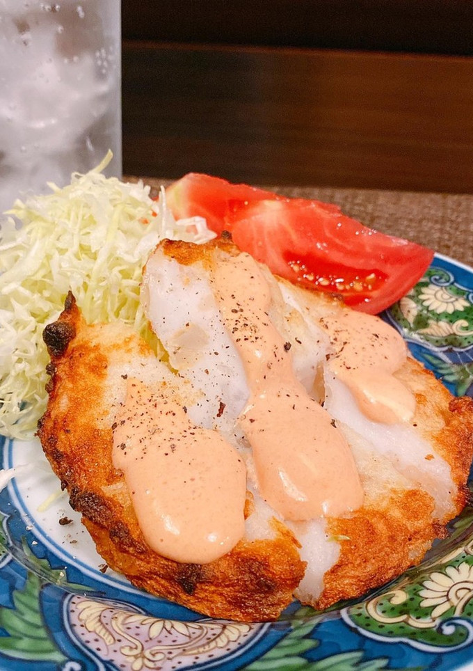 さつま揚げのオーロラソースがけ-レシピのメイン写真