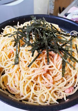 たらこスパゲティ　生臭くない-レシピのメイン写真