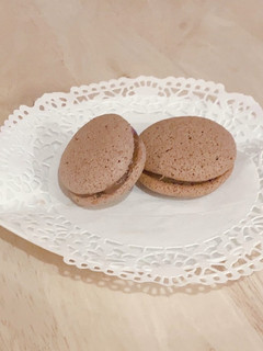 簡単チョコマカロン-レシピのメイン写真