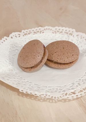 簡単チョコマカロン-レシピのメイン写真