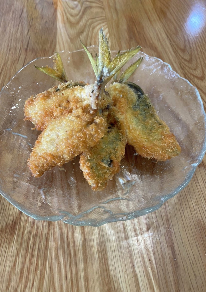釣ってきた　新鮮　アジフライ-レシピのメイン写真