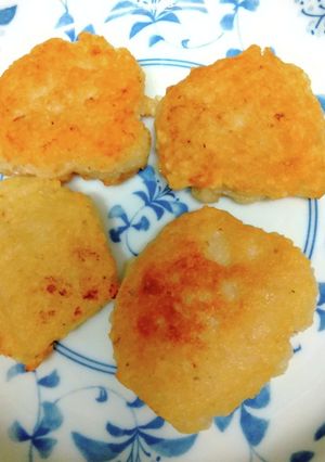 白玉粉入り山芋、豆腐揚げ餅-レシピのメイン写真