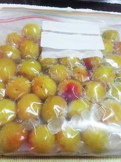 少量からOK!チャック付袋で作れる梅干し-レシピのメイン写真