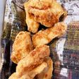 鶏胸肉でつくる とり天 大量生産