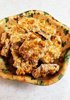 朝飯に!3プロテイン!一本満足!大豆バー-レシピのメイン写真