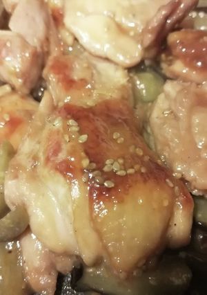 ★蒸し焼き★鶏肉の甘ダレゴマ風味-レシピのメイン写真