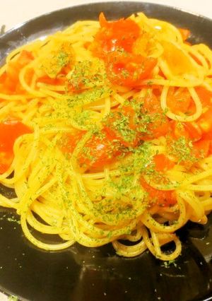 ☆トマトとにんにくのパスタ-レシピのメイン写真