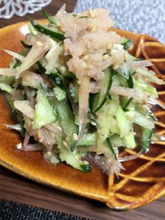 きゅうりとみょうがの明太和え-レシピのメイン写真