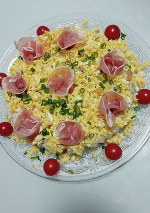 誕生日お祝いケーキ６月の雄多バージョン-レシピのメイン写真