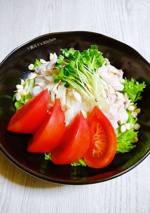 ＊豚しゃぶサラダうどん＊-レシピのメイン写真