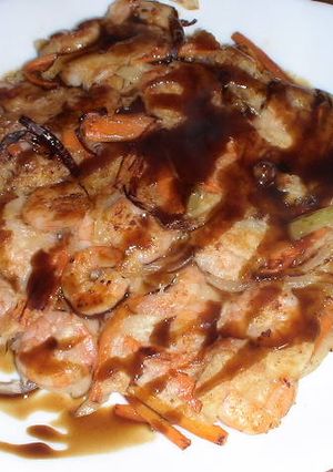 クイック♪イージー♪エビのお好み焼き風-レシピのメイン写真