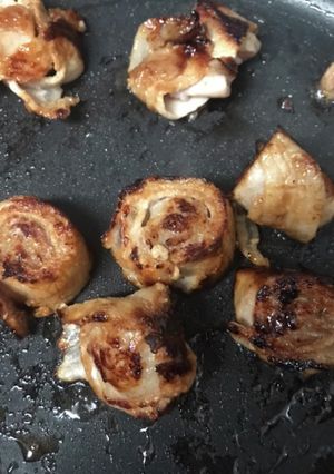 豚ロースのくるくる焼き-レシピのメイン写真