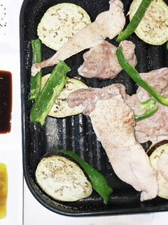 超かんたん、グリル焼肉-レシピのメイン写真