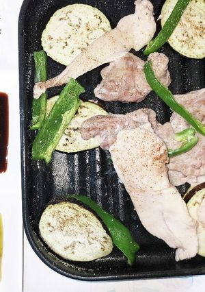 超かんたん、グリル焼肉-レシピのメイン写真