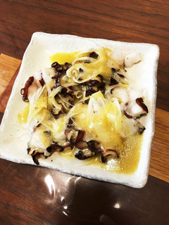ちょー簡単タコのカルパッチョ風-レシピのメイン写真