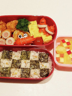 中学生(2年)のお弁当2-レシピのメイン写真