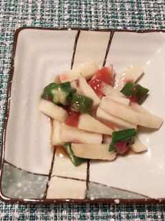 長芋、オクラの梅肉和え-レシピのメイン写真