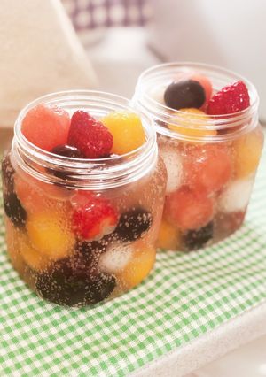 しゅわしゅわ｡:☆*白玉フルーツポンチ-レシピのメイン写真