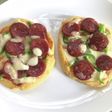 ☆低糖質☆満腹&ふわふわのミニピザ!