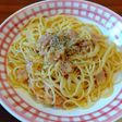 カルボナーラ風スパゲッティ