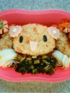 シナモロール モカのお弁当~キャラ弁-レシピのメイン写真