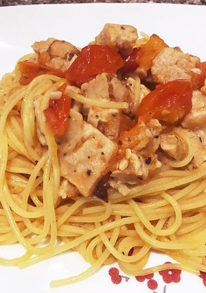 フレッシュトマトのスパゲティ-レシピのメイン写真