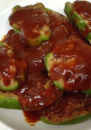 ピーマンの肉詰め-レシピのメイン写真