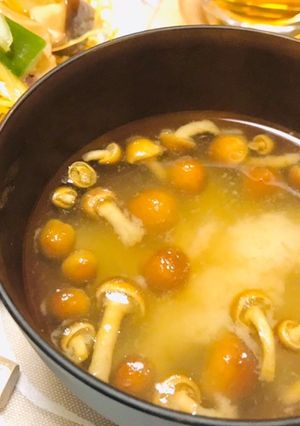 シンプルなめこのお味噌汁-レシピのメイン写真