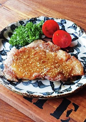 トンテキ★わさびバターソース-レシピのメイン写真