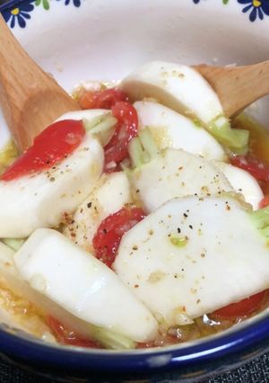 かぶとトマトのマリネ-レシピのメイン写真