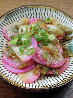 かまぼこと搾菜の炒め物-レシピのメイン写真