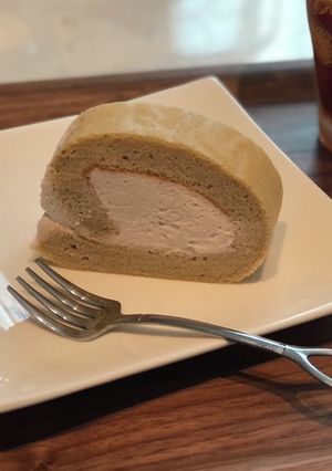 こしあんロールケーキ-レシピのメイン写真