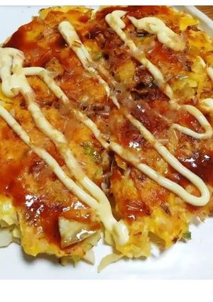 えび入りお好み焼き♡-レシピのメイン写真