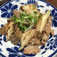 かぶと豚こまのオイスター煮