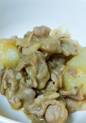 豚肉とお芋の煮物-レシピのメイン写真