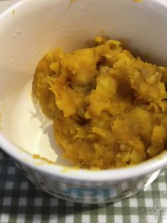 【離乳食後期】かぼちゃミートパンがゆ-レシピのメイン写真