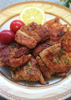 高野豆腐衣で鶏胸肉の唐揚げ（ダイエット）-レシピのメイン写真