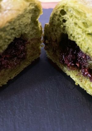 抹茶ちぎりパンinチョコ　HB使用-レシピのメイン写真